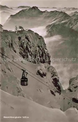 AK / Ansichtskarte Seilbahn Cable-Car Telepherique Rauchbergbahn 