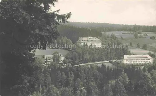 AK / Ansichtskarte BAD ELSTER Vogtland Sachsen Reichsbahnheim Albert Funk Heim Krankenhaus