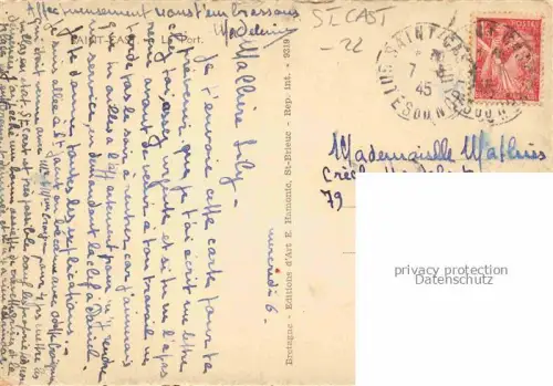 AK / Ansichtskarte Saint-Cast-Plages 22 Cotes-d Armor Le Port