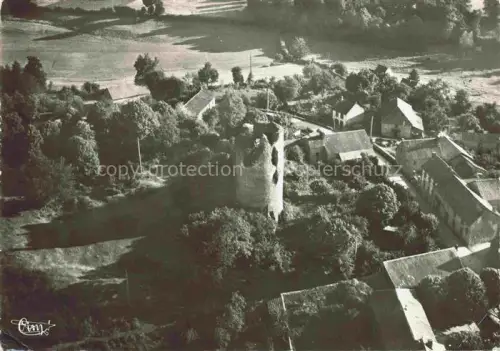 AK / Ansichtskarte Le Monteil-au-Vicomte AUBUssON 23 Creuse Vue aerienne La Tour de l'ancien Chateau Feodal