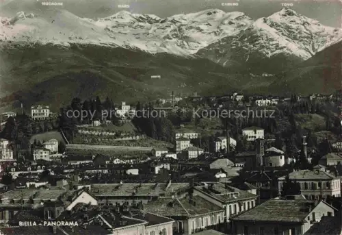 AK / Ansichtskarte Biella Piemonte IT Panorama