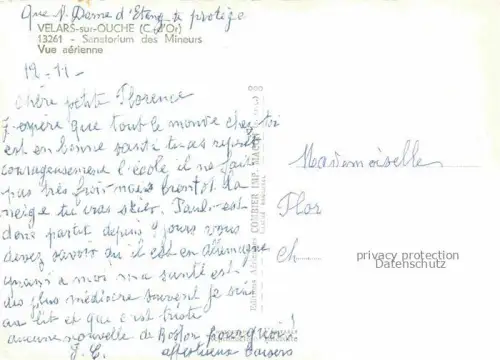 AK / Ansichtskarte Velars-sur-Ouche DIJON 21 Cote-d Or Sanatorium des Mineurs Vue aerienne