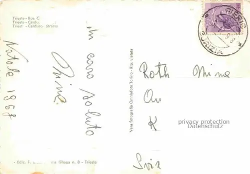 AK / Ansichtskarte TRIESTE Triest IT Via Carducci