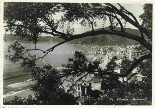 AK / Ansichtskarte ALAssIO Savona Liguria IT Panorama