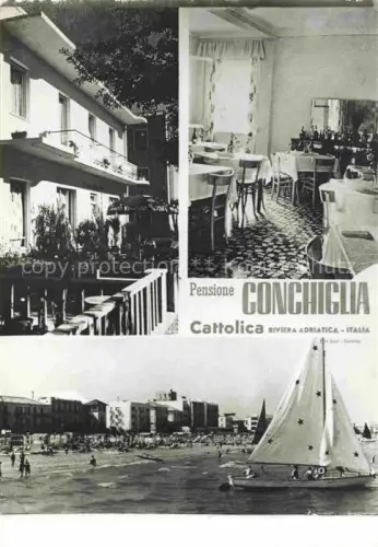 AK / Ansichtskarte CATTOLICA  Provincia Rimini IT Pensione Conghiglia