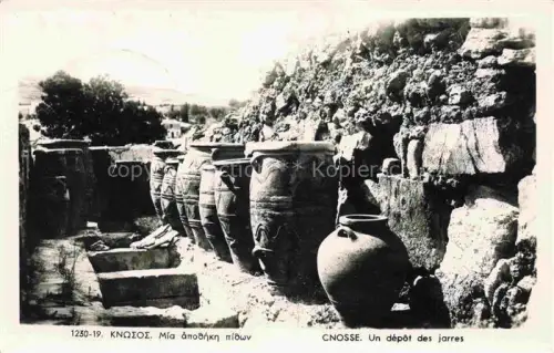 AK / Ansichtskarte Cnosse Knossos Kreta Greece Un depot des jarres