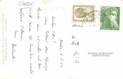 AK / Ansichtskarte Cnosse Knossos Kreta Greece Un depot des jarres