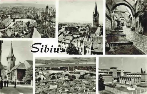 AK / Ansichtskarte SIBIU Hermannstadt RO Stadt Bilder Kirche 
