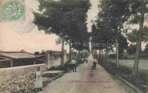 AK / Ansichtskarte Le Pin TORY 77 Seine-et-Marne La Route de Courtry