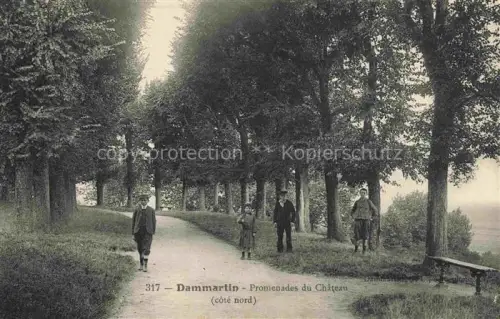 AK / Ansichtskarte Dammartin-en-Goele MEAUX 77 Seine-et-Marne Promenades du Château