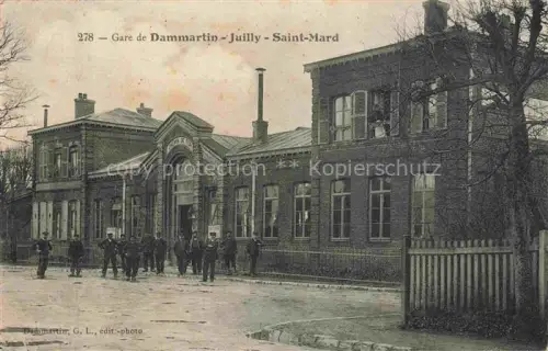 AK / Ansichtskarte Saint-Mard MEAUX 77 Seine-et-Marne La Gare de Dammartin Juilly Saint-Mard