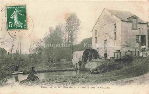 AK / Ansichtskarte PROVINS 77 Seine-et-Marne Moulin de la Vicomté sur la Voulzie