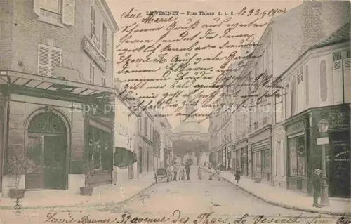 AK / Ansichtskarte Le Vesinet Saint-Germain-en-Laye 78 Yvelines Rue Thiers
