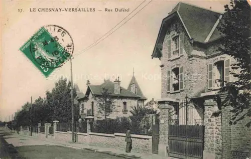 AK / Ansichtskarte Le Chesnay Versailles 78 Yvelines Rue Dufétel