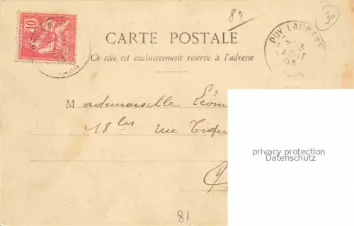 AK / Ansichtskarte Puylaurens CASTRES 81 Tarn Vue générale