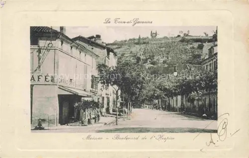 AK / Ansichtskarte Moissac Castelsarrasin 82 Tarn-et-Garonne Boulevard de l'Hospice