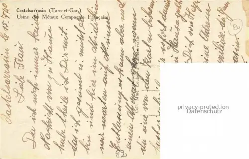 AK / Ansichtskarte Castelsarrasin Unse des Métaux Compagnie Francaise