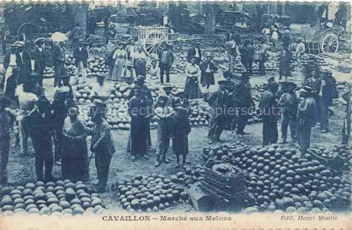 AK / Ansichtskarte Cavaillon APT 84 Vaucluse Marché aux Melons