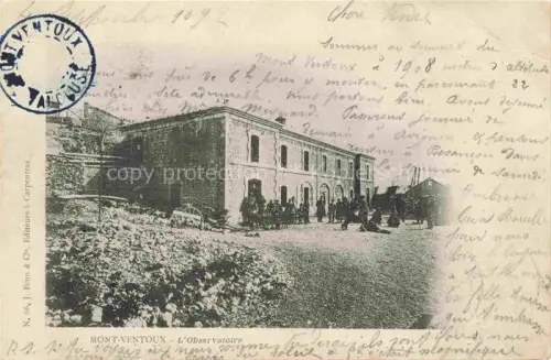 AK / Ansichtskarte Mont-Ventoux Malaucene Carpentras 84 Vaucluse L'Observatoire