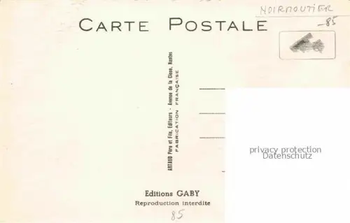 AK / Ansichtskarte Noirmoutier-en-l Ile Les Sables-d Olonne 85 Vendee La Passage du Goâ Karikaturen Kuenstlerkarte