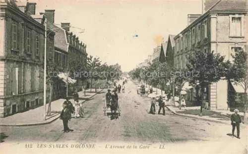 AK / Ansichtskarte Les Sables-d Olonne 85 Avenue de la Gare