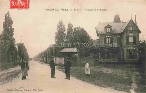 AK / Ansichtskarte Combs-la-Ville MELUN 77 Seine-et-Marne Avenue de la Forêt