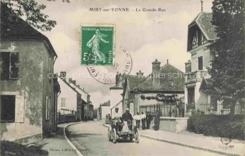 AK / Ansichtskarte Misy-sur-Yonne PROVINS 77 Seine-et-Marne La Grande Rue