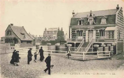 AK / Ansichtskarte CAYEUX -SUR-MER Abbeville 80 Somme Villa Le Roi Soleil