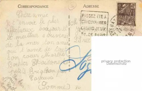 AK / Ansichtskarte Brighton-Francais Brighton-sur-Mer Amiens 80 Somme La Colonie scolaire fondation Groult