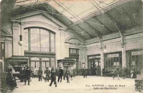 AK / Ansichtskarte AMIENS 80 Somme Gare du Nord Salles des Pas-Perdus