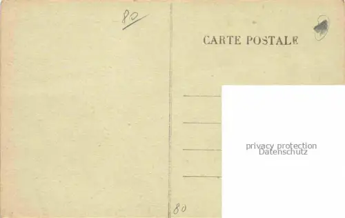 AK / Ansichtskarte Cantigny Montdidier 80 Somme Rue de la Place