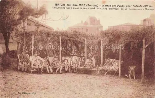 AK / Ansichtskarte Brighton-sur-Mer Brighton-Plage Amiens 80 Somme Maison des Petits pour enfants délicats