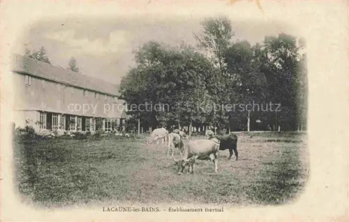 AK / Ansichtskarte Lacaune-les-Bains CASTRES 81 Tarn Etablissement thermal