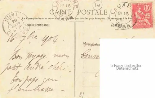 AK / Ansichtskarte Lacaune-les-Bains CASTRES 81 Tarn Etablissement thermal