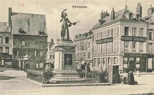 AK / Ansichtskarte PERONNE  80 Somme Monument Denkmal