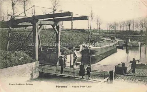 AK / Ansichtskarte PERONNE  80 Somme Ancien Pont-Levis
