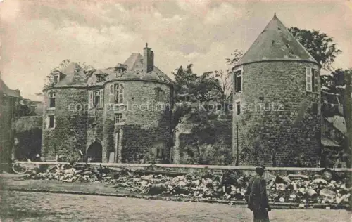 AK / Ansichtskarte PERONNE  80 Somme Citadelle Ruines Grande Guerre Truemmer 1. Weltkrieg Feldpost