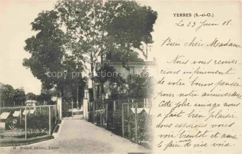 AK / Ansichtskarte Yerres EVRY 91 Essonne Une villa