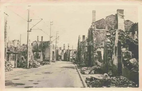 AK / Ansichtskarte Oradour-sur-Glane Rochechouart 87 Haute-Vienne Rue principale les Martyrs d'Oradour sur Glane Massaker 2. Weltkrieg