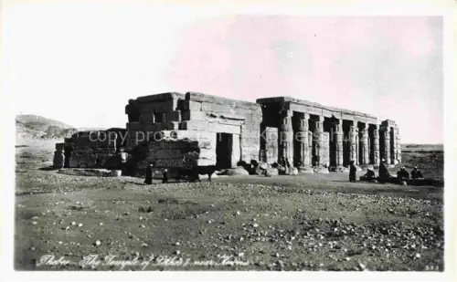 AK / Ansichtskarte Thebes  Theben Egypt The Temple