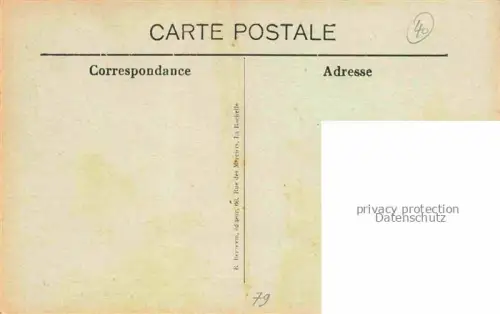 AK / Ansichtskarte Mauze-sur-le-Mignon NIORT 79 Deux-Sevres Vers le Champ de Foire