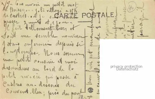 AK / Ansichtskarte Boissezon CASTRES 81 Tarn Vue d'ensemble et la gendarmerie