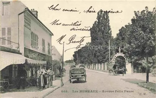 AK / Ansichtskarte Les Mureaux Mantes-la-Jolie 78 Yvelines Avenue Félix Faure