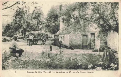 AK / Ansichtskarte Cernay-la-Ville Rambouillet 78 Yvelines Intérieur de Ferme du Grand Moulin