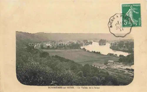 AK / Ansichtskarte Bonnieres-sur-Seine 78 Yvelines Panorama la Vallée de la Seine