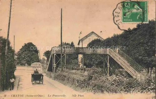 AK / Ansichtskarte Chatou Saint-Germain-en-Laye 78 Yvelines La Passerelle