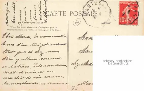 AK / Ansichtskarte Maisons-Laffitte Saint-Germain-en-Laye 78 Yvelines Vue sur le petit bras Le Bac