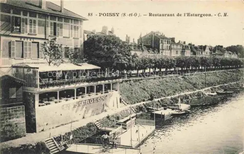 AK / Ansichtskarte Poissy Saint-Germain-en-Laye 78 Yvelines Restaurant de l'Esturgeon