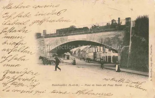 AK / Ansichtskarte RAMBOUILLET 78 Yvelines Pont de biais dit Pont Hardi