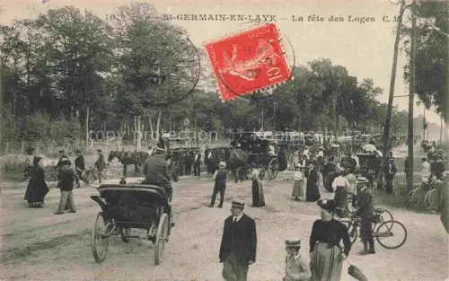 AK / Ansichtskarte ST-GERMAIN-EN-LAYE 78 Yvelines La Fête des Loges